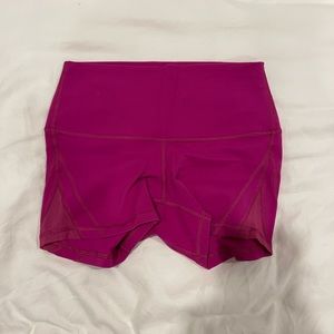 Lululemon Sweaty Endeavor Short *Full-On Luon in Raspberry